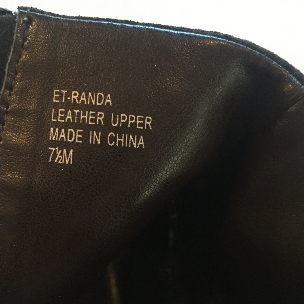 Lord &Taylor EllenTracy Randa Suede Boots - Picture 7 of 7